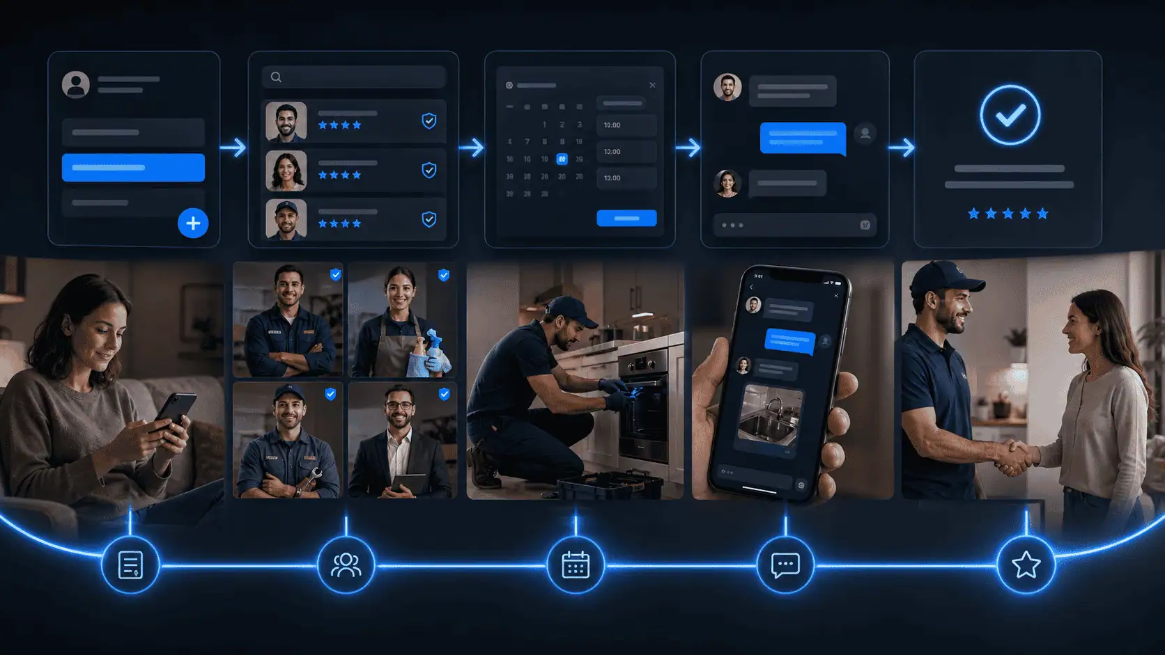 FiXPRT services marketplace platform visual