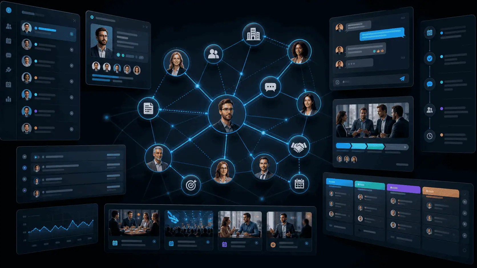 Konnect.ing digital connections platform visual
