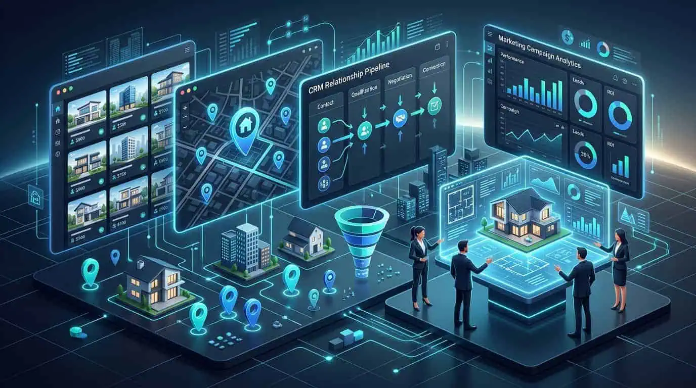 PROP Marketing Dashboard Illustration