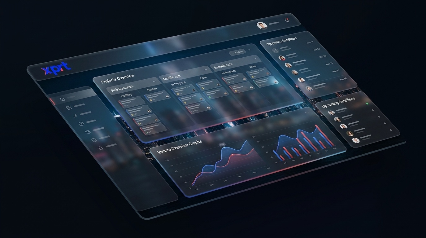 XPRT Client Control platform visual