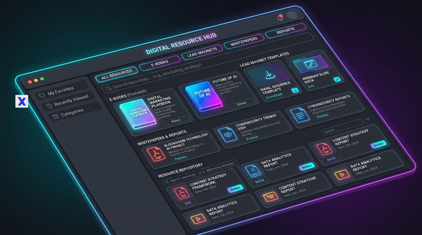 XPRT Library platform visual